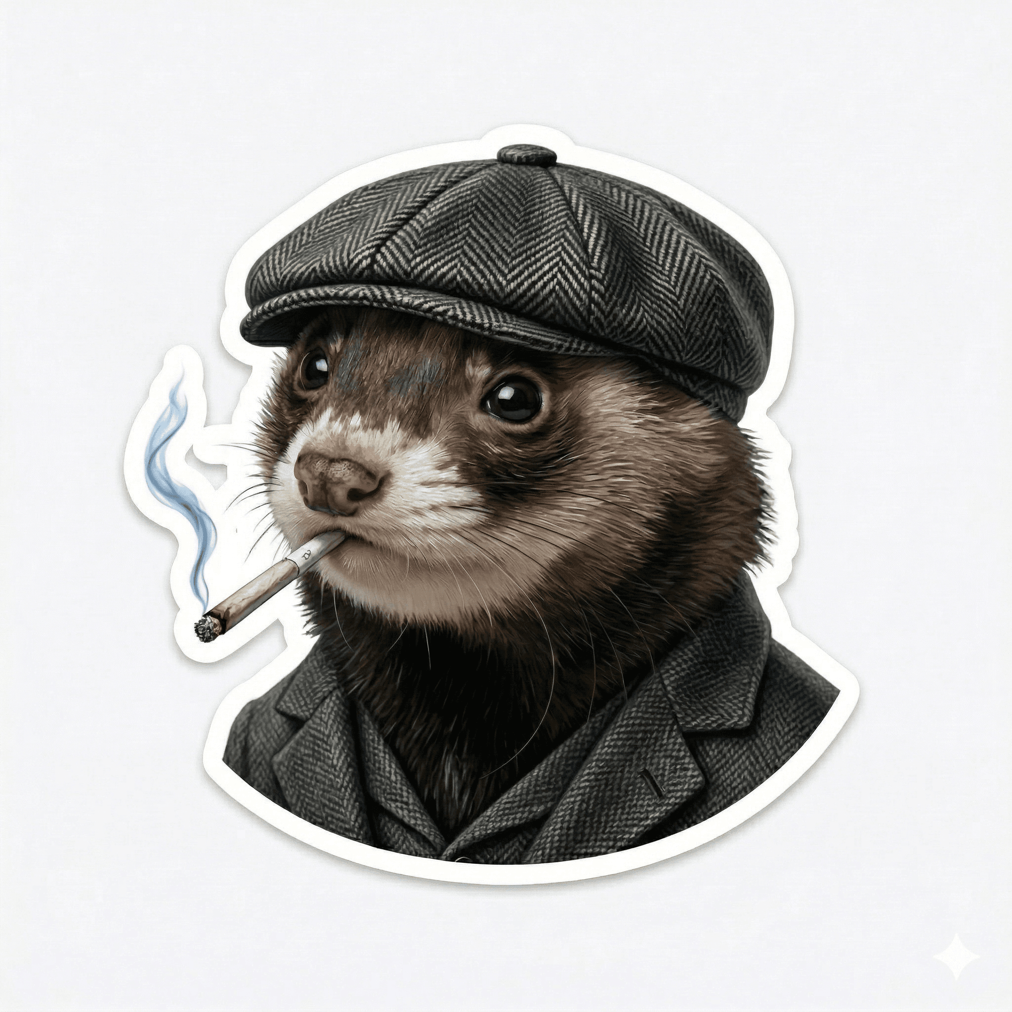 The Blinder one-of-one Ferrote logo variation.